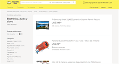 Desktop Screenshot of electronica.mercadolibre.com.ec
