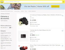 Tablet Screenshot of fotografia.mercadolibre.com.pe