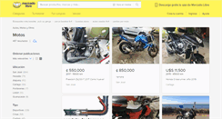 Desktop Screenshot of motos.mercadolibre.co.cr
