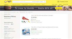 Desktop Screenshot of deportes.mercadolibre.com.co