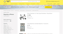 Desktop Screenshot of deportes.mercadolibre.com.pe