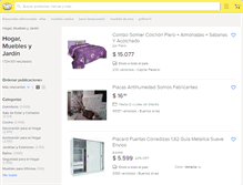 Tablet Screenshot of hogar.mercadolibre.com.ar