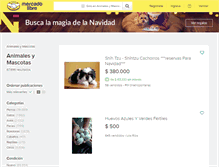 Tablet Screenshot of animales.mercadolibre.cl