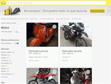 Tablet Screenshot of motos.mercadolibre.com.ve