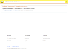 Tablet Screenshot of listado.mercadolibre.com.uy