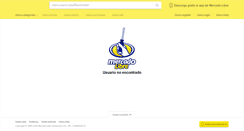 Desktop Screenshot of perfil.mercadolibre.com.ve