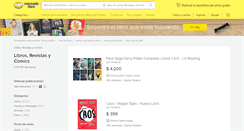 Desktop Screenshot of libros.mercadolibre.com.ar