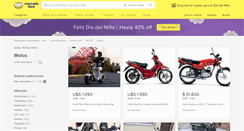 Desktop Screenshot of motos.mercadolibre.com.uy