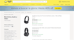 Desktop Screenshot of electronica.mercadolibre.com.co