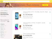 Tablet Screenshot of celulares.mercadolibre.com.ve