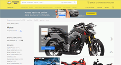 Desktop Screenshot of motos.mercadolibre.com.ar