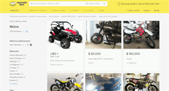 Desktop Screenshot of motos.mercadolibre.com.do