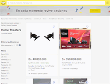 Tablet Screenshot of home-theaters.mercadolibre.com.ve
