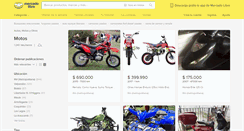 Desktop Screenshot of motos.mercadolibre.cl
